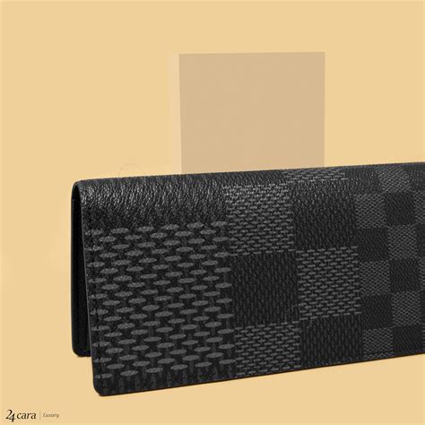 louis vuitton brazza wallet damier graphite|louis vuitton damier wallet price.